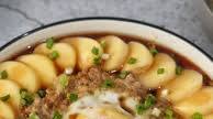 Steamed Egg with Tofu and Minced Pork Steamed Egg with Tofu and Minced Pork