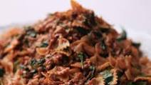 Farfalle Abruzzese Pasta Recipe with Veal, Porcini & Spinach - An Authentic Italian Pasta Recipe Farfalle Abruzzese Pasta Recipe with Veal, Porcini & Spinach - An Authentic Italian Pasta Recipe