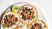 Chickpea and Chorizo Tostadas Chickpea and Chorizo Tostadas