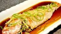 Steamed Fish with Scallions and Ginger Steamed Fish with Scallions and Ginger