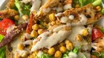 Vegan Chicken Caesar Salad with Daring Vegan Chicken Caesar Salad with Daring