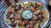 Grilled Greek Chicken with Marinated Kebabs and Tzatziki Grilled Greek Chicken with Marinated Kebabs and Tzatziki