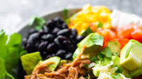 Pulled Pork Burrito Bowls Pulled Pork Burrito Bowls