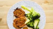Oven baked potato and carrot rosti Oven baked potato and carrot rosti