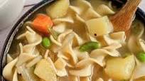 Hearty Chicken Noodle Soup with Potatoes Hearty Chicken Noodle Soup with Potatoes