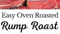 Oven Roasted Rump Roast Recipe Oven Roasted Rump Roast Recipe