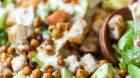 Vegan Chickpea Caesar Salad Vegan Chickpea Caesar Salad