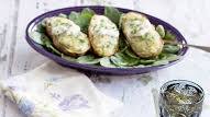 Twice Air-Fried Vegan Stuffed Idaho® Potatoes from Your Air Fryer Twice Air-Fried Vegan Stuffed Idaho® Potatoes from Your Air Fryer