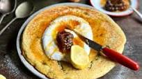 Olive Oil, Thyme and Honey Pancake Olive Oil, Thyme and Honey Pancake