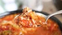 Slow Cooker Cabbage Roll Soup Slow Cooker Cabbage Roll Soup