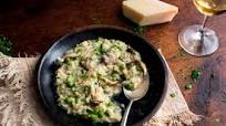 Mushroom Risotto With Peas Mushroom Risotto With Peas