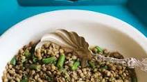 Green Lentils with Green Beans and Cilantro Green Lentils with Green Beans and Cilantro