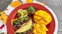 Mushroom Barbacoa Chimichurri Tacos and Chili Lime Mango Mushroom Barbacoa Chimichurri Tacos and Chili Lime Mango