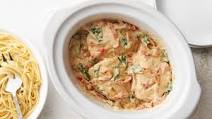 Slow-Cooker Creamy Tuscan Chicken Slow-Cooker Creamy Tuscan Chicken