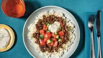 Middle Eastern Beef & Garlic Rice Middle Eastern Beef & Garlic Rice