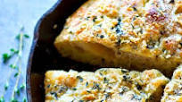 No-Knead Overnight Parmesan Herb Foccacia No-Knead Overnight Parmesan Herb Foccacia