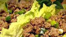 Spicy Thai Lettuce Wrap (Larb) Spicy Thai Lettuce Wrap (Larb)