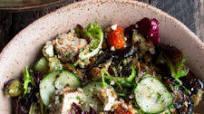 Mediterranean Grilled Chicken Salad with Chimichurri Vinaigrette Mediterranean Grilled Chicken Salad with Chimichurri Vinaigrette