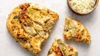 Spinach & Artichoke Pizza appetizer-style flatbread Spinach & Artichoke Pizza appetizer-style flatbread