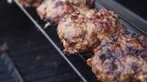 Grilled Cheddar-Stuffed Hamburgers Grilled Cheddar-Stuffed Hamburgers