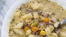 Creamy Potato & Hamburger Soup Creamy Potato & Hamburger Soup