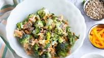 Keto Broccoli Salad with Cheese and Bacon Keto Broccoli Salad with Cheese and Bacon