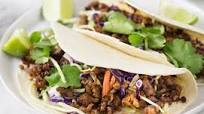 Spicy Pork Tacos with Red Cabbage Slaw Spicy Pork Tacos with Red Cabbage Slaw