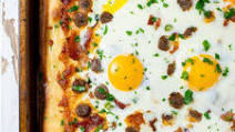 Sheet Pan Breakfast Pizza Recipe Sheet Pan Breakfast Pizza Recipe
