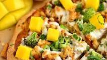 Thai Chicken Flatbread Pizza Thai Chicken Flatbread Pizza