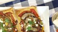 Pan-Grilled Fig and Peppers Pork Galettes Pan-Grilled Fig and Peppers Pork Galettes
