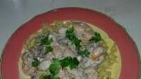 Shrimp & Scallop Stroganoff Shrimp & Scallop Stroganoff