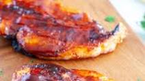 Air Fryer BBQ Chicken Breasts Air Fryer BBQ Chicken Breasts