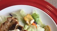 Caesar Pork Chops and Salad Caesar Pork Chops and Salad