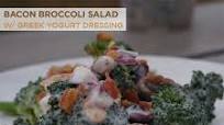 Bacon Broccoli Salad With Greek Yogurt Dressing Bacon Broccoli Salad With Greek Yogurt Dressing