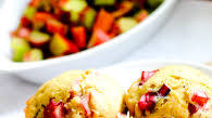 Healthy Orange Rhubarb Muffins Healthy Orange Rhubarb Muffins