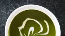 Super Greens Soup with Lemon-Tarragon Cream Super Greens Soup with Lemon-Tarragon Cream