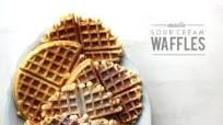 Vanilla Sour Cream Waffles Vanilla Sour Cream Waffles