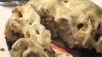 Sausage-Stuffed Portabella Mushrooms With Mozzarella Cheese Sausage-Stuffed Portabella Mushrooms With Mozzarella Cheese