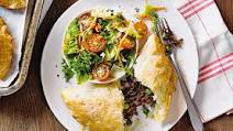 Caramelised onion and beef pasties Caramelised onion and beef pasties