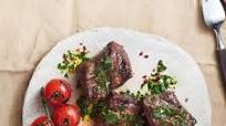 Grilled Short Ribs & Cherry Tomatoes with Chimichurri Grilled Short Ribs & Cherry Tomatoes with Chimichurri