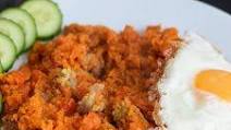Carrot rice nasi goreng Carrot rice nasi goreng