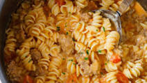 Instant Pot Sausage Pasta in Cream Cheese Tomato Sauce Instant Pot Sausage Pasta in Cream Cheese Tomato Sauce