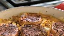 Pork Chops, Cabbage, and Apples Pork Chops, Cabbage, and Apples