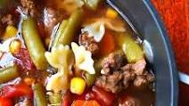 Hamburger Vegetable Soup Hamburger Vegetable Soup