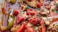 Oven Baked Chicken Cacciatore Oven Baked Chicken Cacciatore