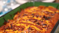 Receta de Enchiladas de Frijol Negro Receta de Enchiladas de Frijol Negro