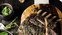 Herb and Garlic Roast Rack of Lamb Herb and Garlic Roast Rack of Lamb