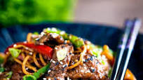 Szechuan Beef Recipe with Noodles Szechuan Beef Recipe with Noodles