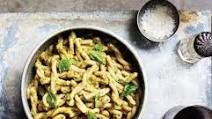 Pesto Alla Trapanese Over Kamut & Quinoa Pasta Pesto Alla Trapanese Over Kamut & Quinoa Pasta