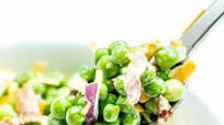 Creamy Bacon Pea Salad Recipe Creamy Bacon Pea Salad Recipe